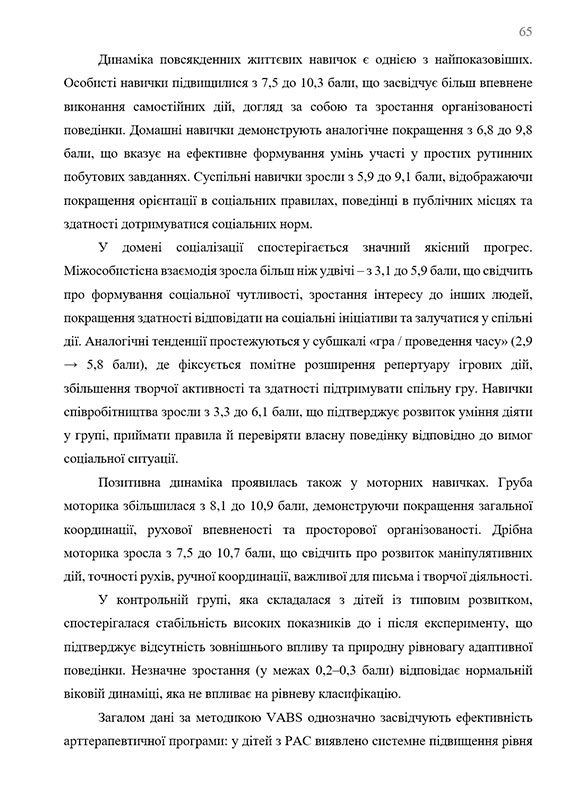 Зразок оформлення опису результатів діагностики в дипломній роботі - Сторінка 2