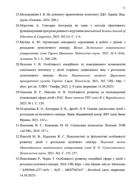 Зразок оформлення списку використаних джерел до дипломної роботи - Сторінка 4