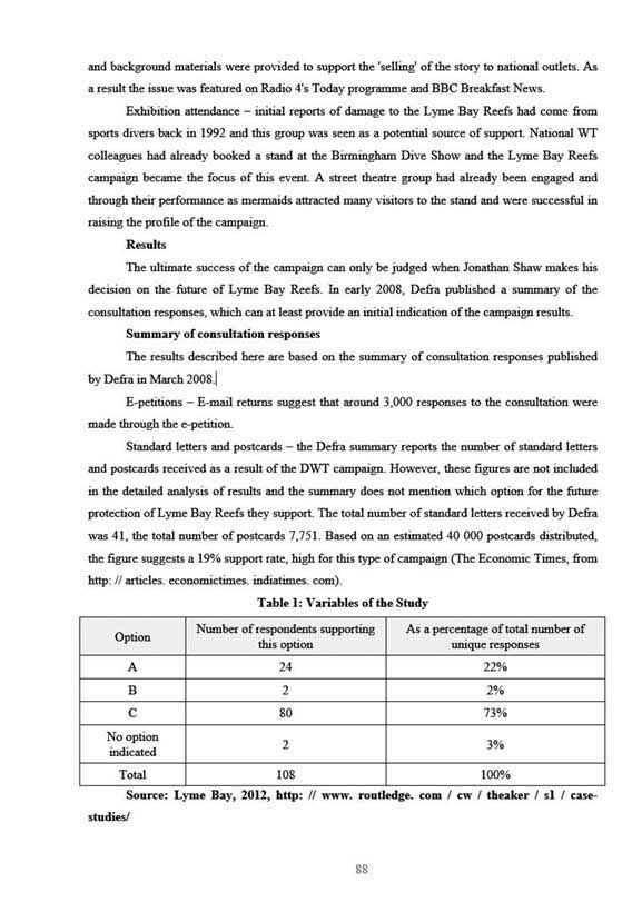 Зразок оформлення таблиці в англомовній дипломній роботі