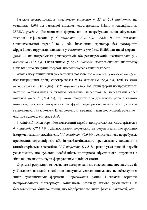 Зразок оформлення аналітичного опису даних у науковій статті