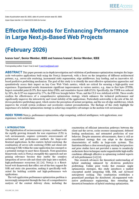 Зразок оформлення анотації та Вступу до наукової статті стандарту IEEE