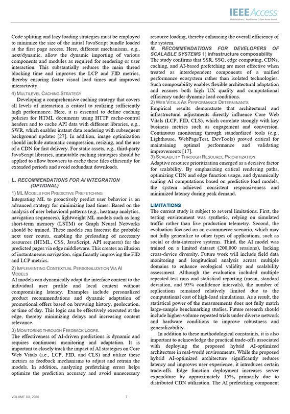 Зразок оформлення рекомендацій до дослідження у тексті наукової статті стандарту IEEE